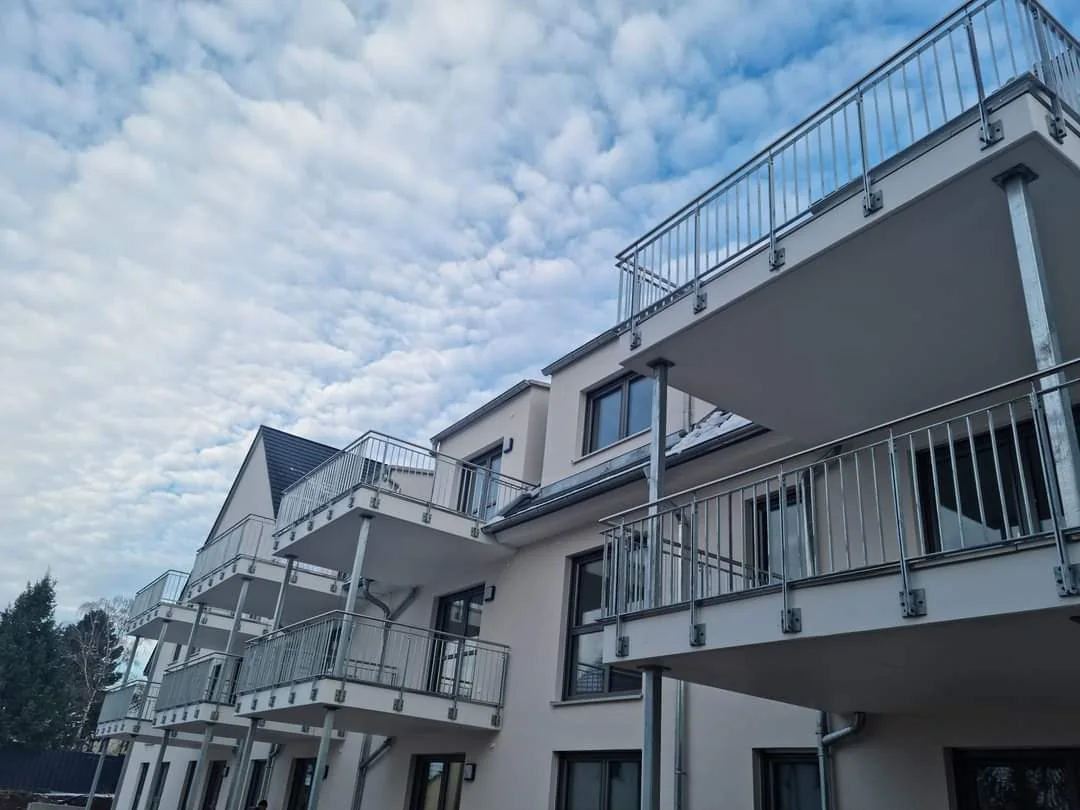 Moderne Balkonanlage